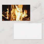 Durch die Flammen Visitenkarte (Vorne/Hinten)