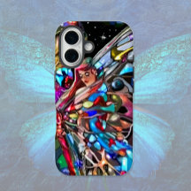 Durch die Flügel eines Schmetterlings