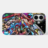 Durch die Flügel eines Schmetterlings Case-Mate iPhone Hülle (Rückseite (Horizontal))