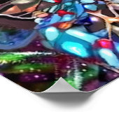 Durch die Flügel eines Schmetterlings Poster (Ecke)