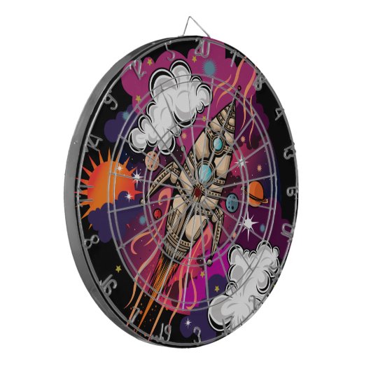 Durch die Galaxie Dartscheibe (Vorderseite Links)