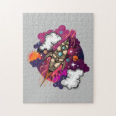 Durch die Galaxie Puzzle (Vertikal)