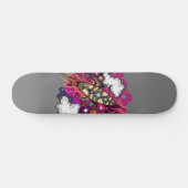Durch die Galaxie Skateboard (Horizontal)