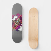 Durch die Galaxie Skateboard (Vorderseite)