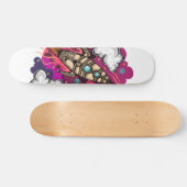 Durch die Galaxie Skateboard (Horizontal)
