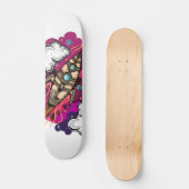 Durch die Galaxie Skateboard (Vorderseite)