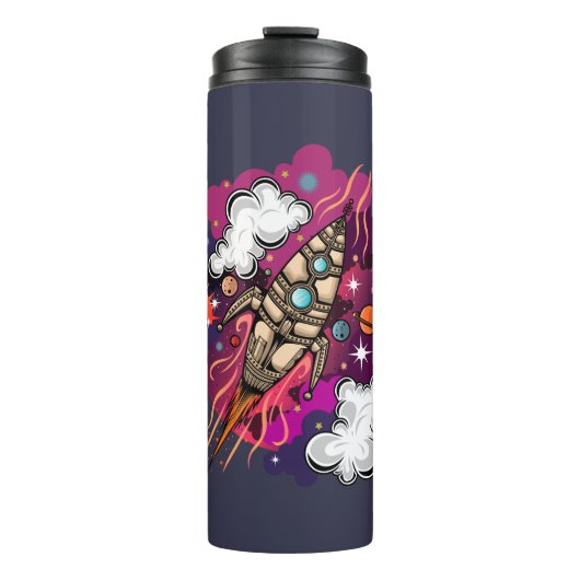Durch die Galaxie Thermosbecher (Vorderseite)