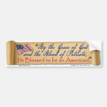 Durch die Gnade Gottes bin ich ein amerikanischer