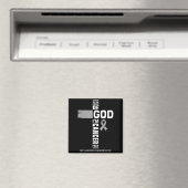 Durch die Gnade Gottes bin ich Melanom-Krebsüberle Magnet (In Situ (Geschirrspüler))