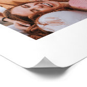 Durch die Jahre 20 Square Foto Collage Poster (Ecke)