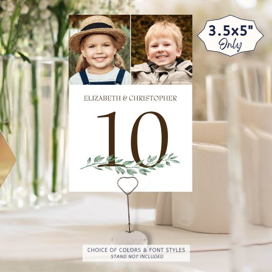 Durch die Jahre Fotos Hochzeit Tischnummer unterze