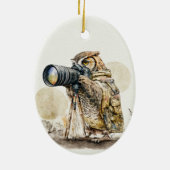 Durch die Keramik aus Glas Keramik Ornament (Hinten)