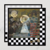 Durch die Keyhole-Einladung (Vorne/Hinten)