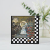 Durch die Keyhole-Einladung (Stehend Vorderseite)