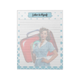 Durch die Krankenschule_ Brief an mich Notizblock