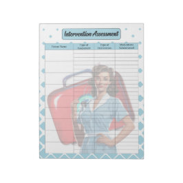 Durch die Krankenschule _ Interventionsbewertung Notizblock