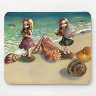 "Durch die Küste" Mousepad