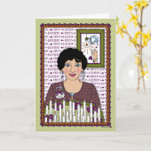 durch die Light_A_Greeting-Karte beleuchtet Karte (Gelbe Blume)