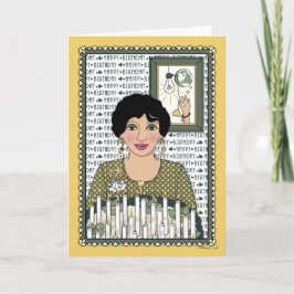 durch die Light_C_Greeting-Karte beleuchtet Karte