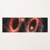 Durch die Luftfeuerpolizei wirbelnde Bergleute Yogamatte (Rückseite (Horizontal))