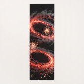 Durch die Luftfeuerpolizei wirbelnde Bergleute Yogamatte (Rückseite)