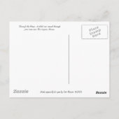 Durch die Pines Postkarte (Rückseite)