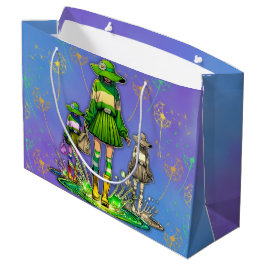 Durch die Regengeschenktasche Große Geschenktüte