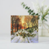 Durch die ruhige und frostige Luft, schöne Kunst (Stehend Vorderseite)