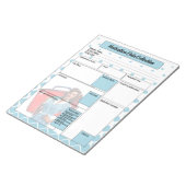 Durch die Sammlung von medizinischen Daten in der  Notizblock (angewinkelt)