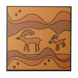 Durch die Schlucht der Schlange fahren Fliese