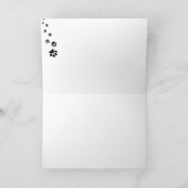 DURCH DIE SCHNEESCHNEHMER-Kunsthekarten Karte (Innenseite)