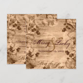 Durch die Seeeinladung Einladung (Vorne/Hinten)