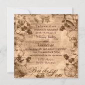 Durch die Seeeinladung Einladung (Rückseite)