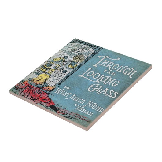 Durch die Spiegel-Fliese Fliese (Seite)