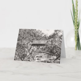 Durch die Stadt... Dankeskarte