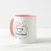 Durch die Tasse der Mutterschaft wachsen - Geschen (Vorderseite Links)