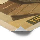 Durch die traurige Meereswelle Poster (Ecke)