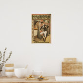 Durch die traurige Meereswelle Poster (Küche)