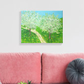 Durch die Wiese - von der ursprünglichen Wasserfar Leinwanddruck (Insitu (Wohnzimmer))