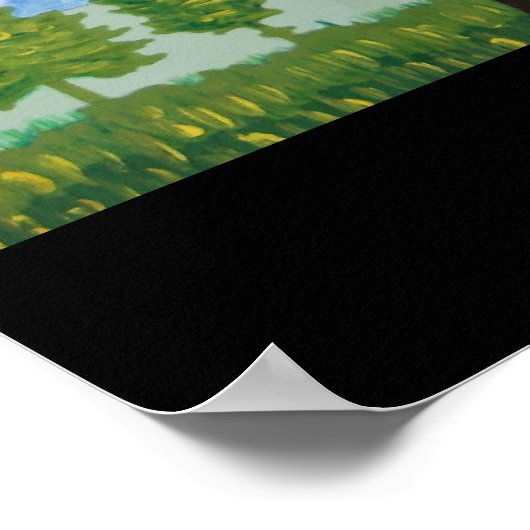 Durch die Wildnis Poster (Ecke)