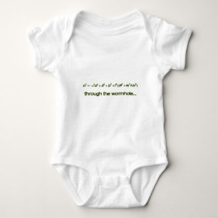 Durch die Wormhole-Produkte Baby Strampler