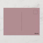 DURCH DIESE ermutigenden Worte Postkarte (Rückseite)