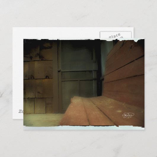 Durch diese Tür... Postkarte (Vorne/Hinten)