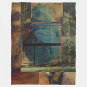 Durch ein Glas dunkel Fleecedecke (Vorderseite)