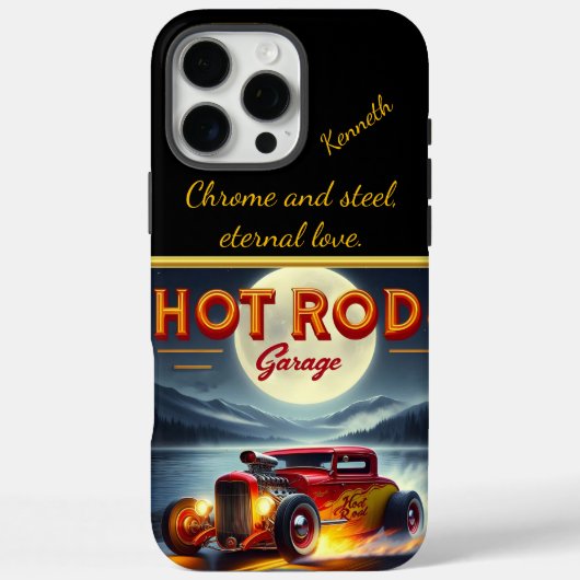 Durch eine Mondlandschaft in einem frisierte Auto Case-Mate iPhone Hülle (Rückseite)