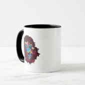 Durch eine Ziegelwand Tasse (Vorderseite Links)