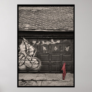 Durch einen hinteren Türwirbel... Poster