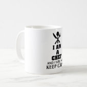 Durch einen Koch für Köche Kaffeetasse (Vorderseite Links)
