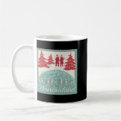 Durch einen Winterwunderland schlendern Kaffeetasse (Links)