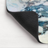 Durch Eis behinderte Mausunterlage Mousepad (Ecke)